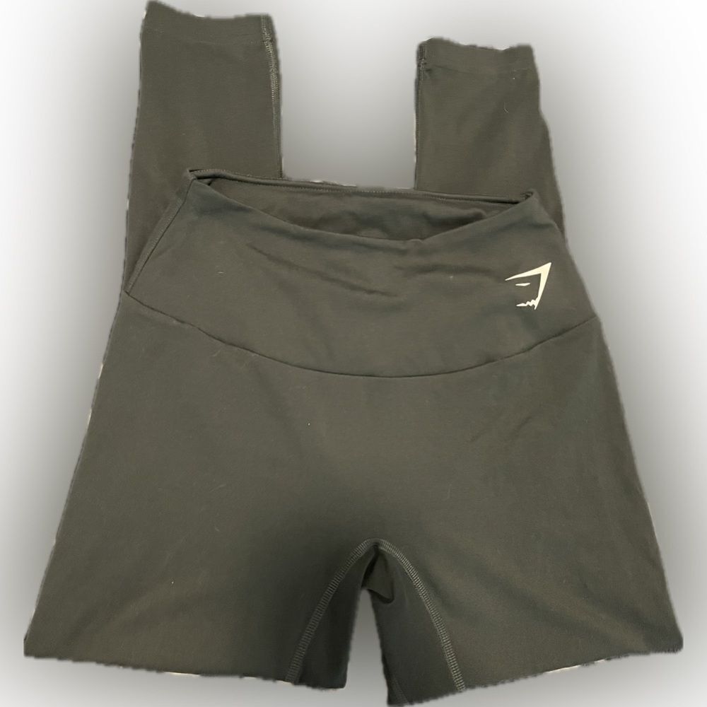 3/$60 Gymshark Green 7/8 Leggings - Extra Small, Stretchy